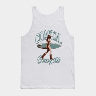 Coastal Cowgirl Surfer Tank Top